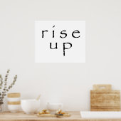 立ち上がる ポスター (キッチン)