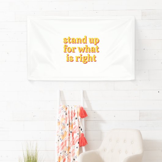 立ち上がる 横断幕 (インサイチュ)