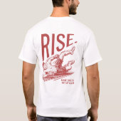 立ち上がれ。ボクサーティー Tシャツ (裏面)