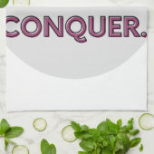 立ち上がれ。抵抗しろ。征服しろ。 キッチンタオル (折り畳み)