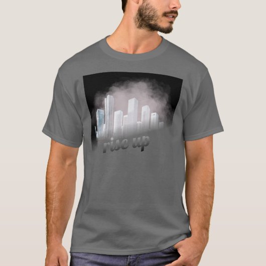 立ち上がれ 都市の霧の中から | Urban T Tシャツ (正面)