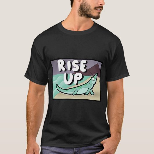 立ち上がれ Tシャツ (正面)