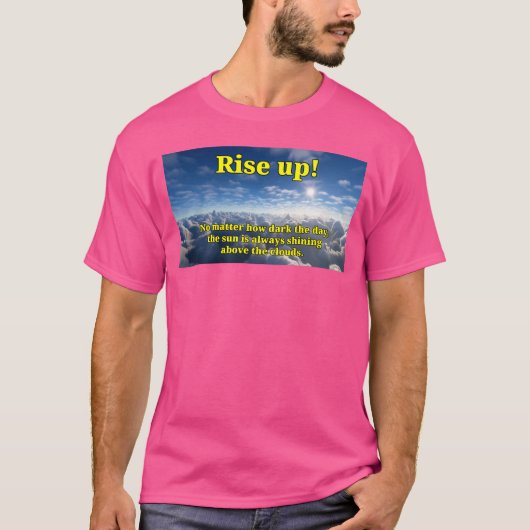 立ち上がれ Tシャツ (正面)