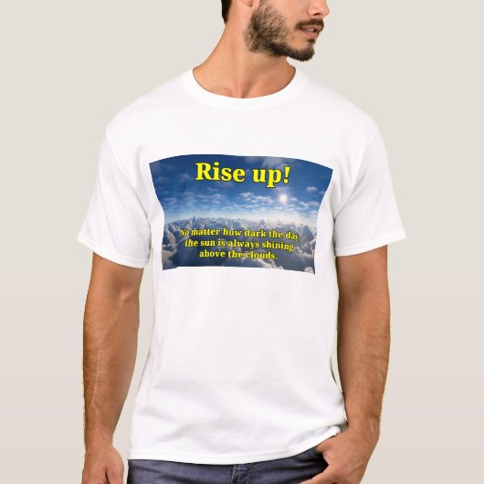立ち上がれ Tシャツ (正面)