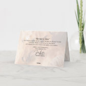 立ち上はっきりしたり挨拶 カード (裏面)