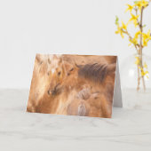 立ち上はっきりしたり挨拶 カード (黄色い花)