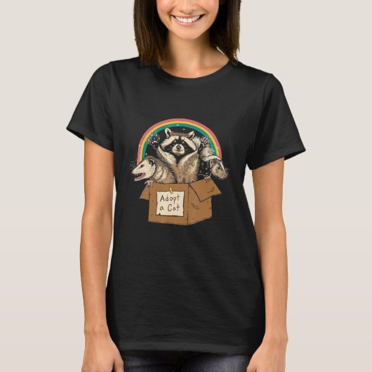 立ち入り禁止の猫を飼おう Tシャツ (正面)