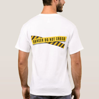 立ち入り禁止エリアストリートウェアTシャツ Tシャツ