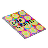 「立ち入り禁止」ノートブック ノートブック (右側)