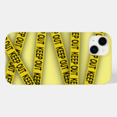 立ち入り禁止 ポリスライン 3D Case-Mate iPhoneケース (裏面 (横))