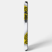 立ち入り禁止 ポリスライン 3D iPhoneケース (左側面)
