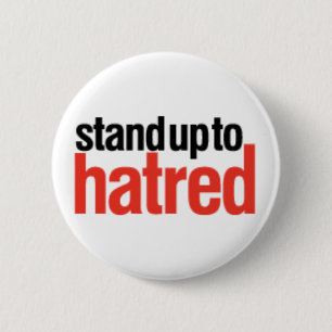 立ち向か憎悪ボタン 缶バッジ