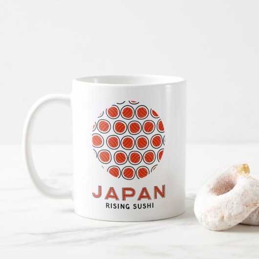 立ち寿司 コーヒーマグカップ (ドーナツ)