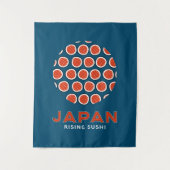 立ち寿司 タペストリー (正面)