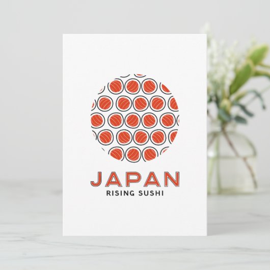立ち寿司 招待状 (スタンド正面)