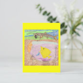 立ち往生モデル ポストカード (スタンド正面)