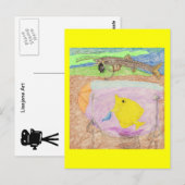 立ち往生モデル ポストカード (正面/裏面)