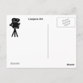 立ち往生モデル ポストカード (裏面)