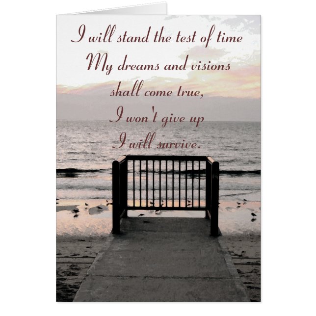 立ち止まるカード (正面)