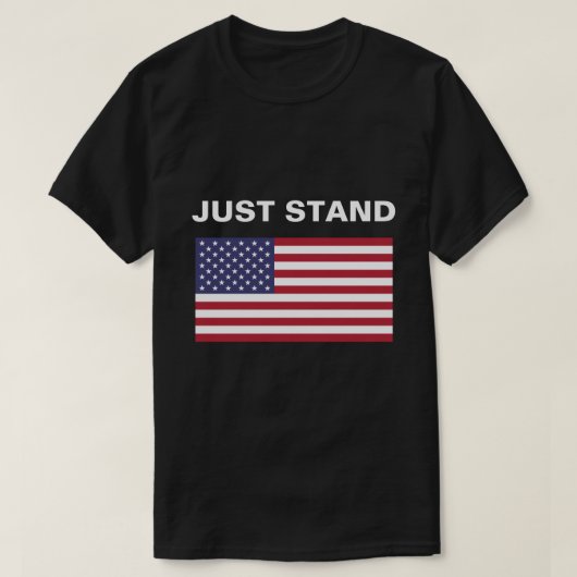 立ち止まる Tシャツ (デザイン正面)