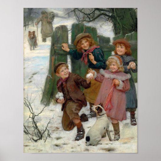 立ち止まれ、こ来こ | アーサー・ジョン・エルセリ ポスター (正面)