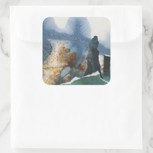 立ち石 スクエアシール (バッグ)