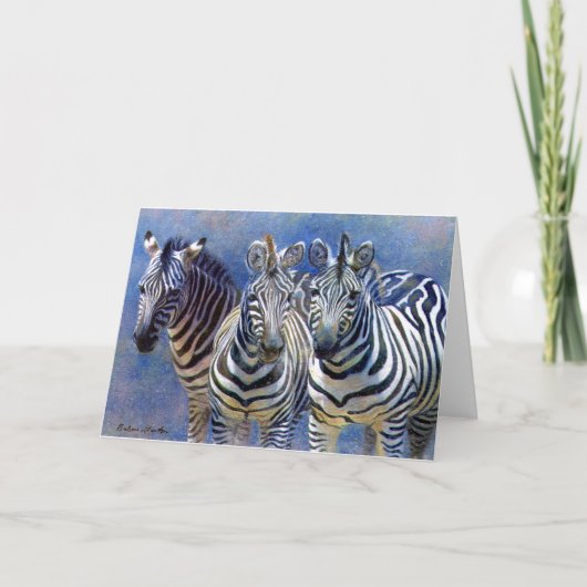 "立ち聞きする人"の空白のなメッセージカード カード (正面)