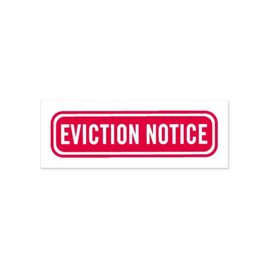 立ち退き通知オフィススタンプ セルフインキングスタンプ (デザイン)