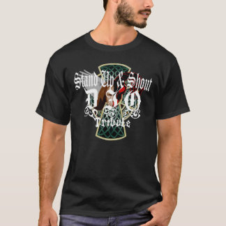 立ち、バンド- Dioの捧げ物叫んで下さい Tシャツ