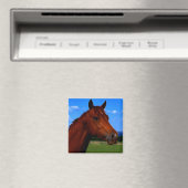 立っている誇りを持った馬 マグネット (インサイチュ (食洗機))