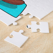 . .立ってヨガでサル ジグソーパズル (側面)