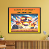 立って… キャンバスプリント (インサイチュ (リビング))