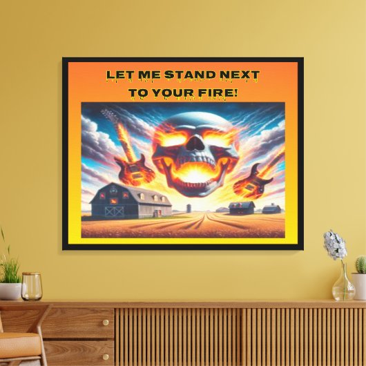 立って… キャンバスプリント (インサイチュ (リビング))