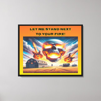 立って… キャンバスプリント