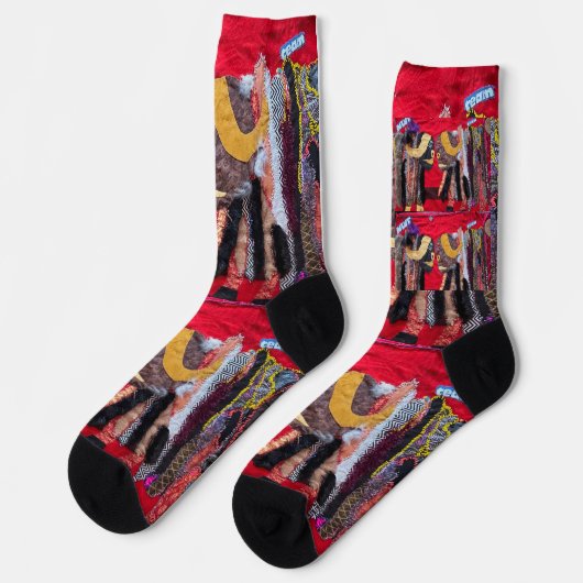 立って。 ソックス (左)