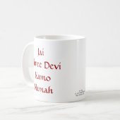 立つタラ コーヒーマグカップ (正面左)