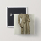 立つ仏 缶バッジ (正面&裏面)