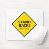 立てて下さい(パパの料理) マウスパッド (マウス)