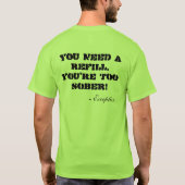 立てば Tシャツ (裏面)