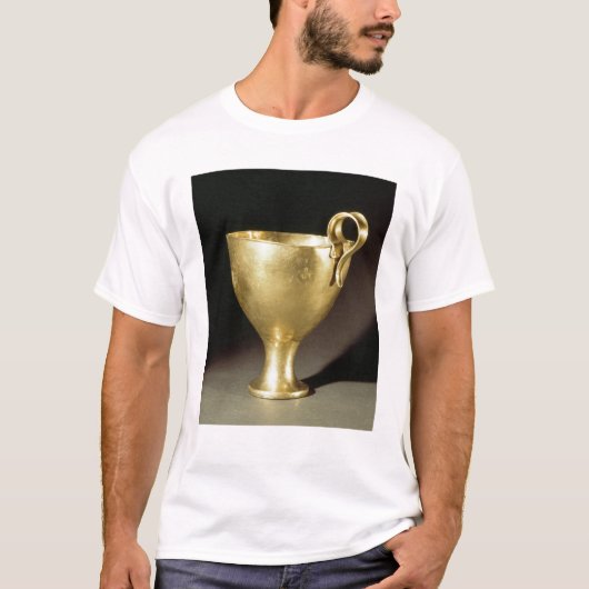 立て坑墓IV、Mycenaeからのコップ Tシャツ (正面)
