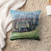 立上がっているカラス2009年 クッション (ブランケット)