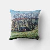 立上がっているカラス2009年 クッション (裏面)