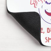 立上がると私は照ることを断ります! マウスパッド (コーナー)