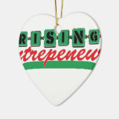 立上がる起業家 セラミックオーナメント (左)