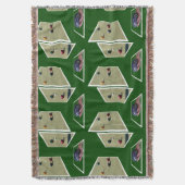 立体的な芝鉢デザイン、 スローブランケット (正面縦)