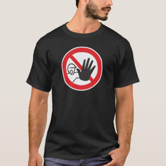 立入禁止標識 Tシャツ