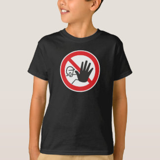 立入禁止標識 Tシャツ