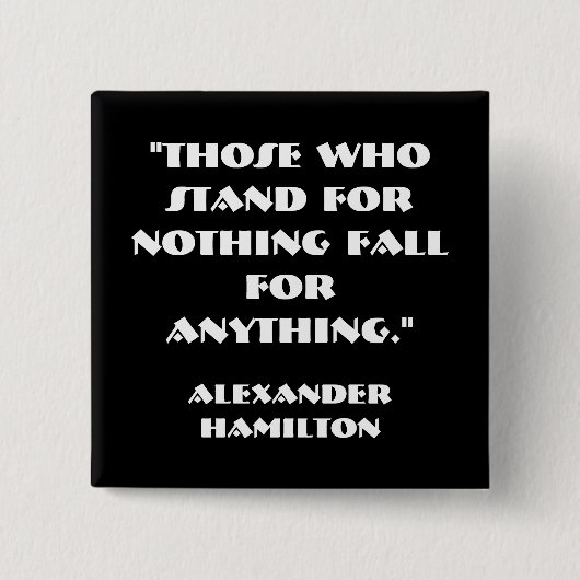 立場に政治ボタンを取って下さい 缶バッジ (正面)