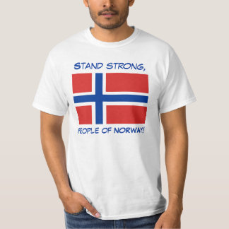 立場の強いノルウェーのTシャツ Tシャツ