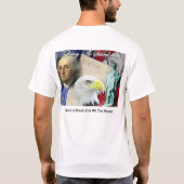 立場のTシャツの取得 Tシャツ (裏面)